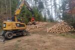 Mobilbagger Cat 315 F mit Woody WH52 Z