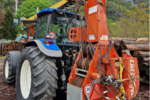 Seilkran V400 + Wyssen HJ2-Wagen + New  Holland MT 155