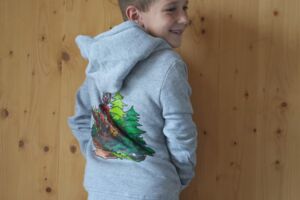 Kinder Kapuzenpullover "WOODY"