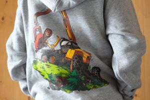 Kinder Kapuzenpullover "HIGHLANDER"