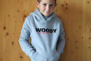 Kinder Kapuzenpullover "WOODY"