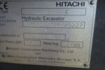 HITACHI ZX135US mit WOODY WH50-1